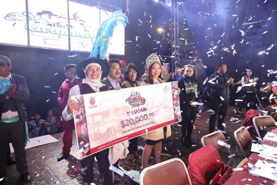 Exitoso concurso de Camadas en Chiautempan 
