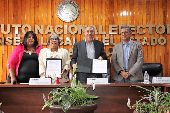 INE y “Equidad/Ddeser” activan programa a favor del género femenino tlaxcalteca