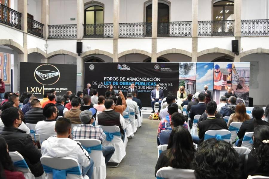 Con gran éxito arrancan los foros para armonizar la Ley de Obras Públicas: Lenin Calva
