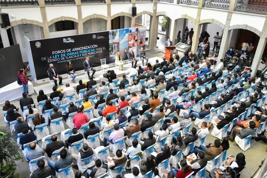 Con gran éxito arrancan los foros para armonizar la Ley de Obras Públicas: Lenin Calva