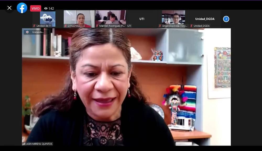 AGN capacita a personas servidoras públicas de Tlaxcala sobre correcta gestión documental