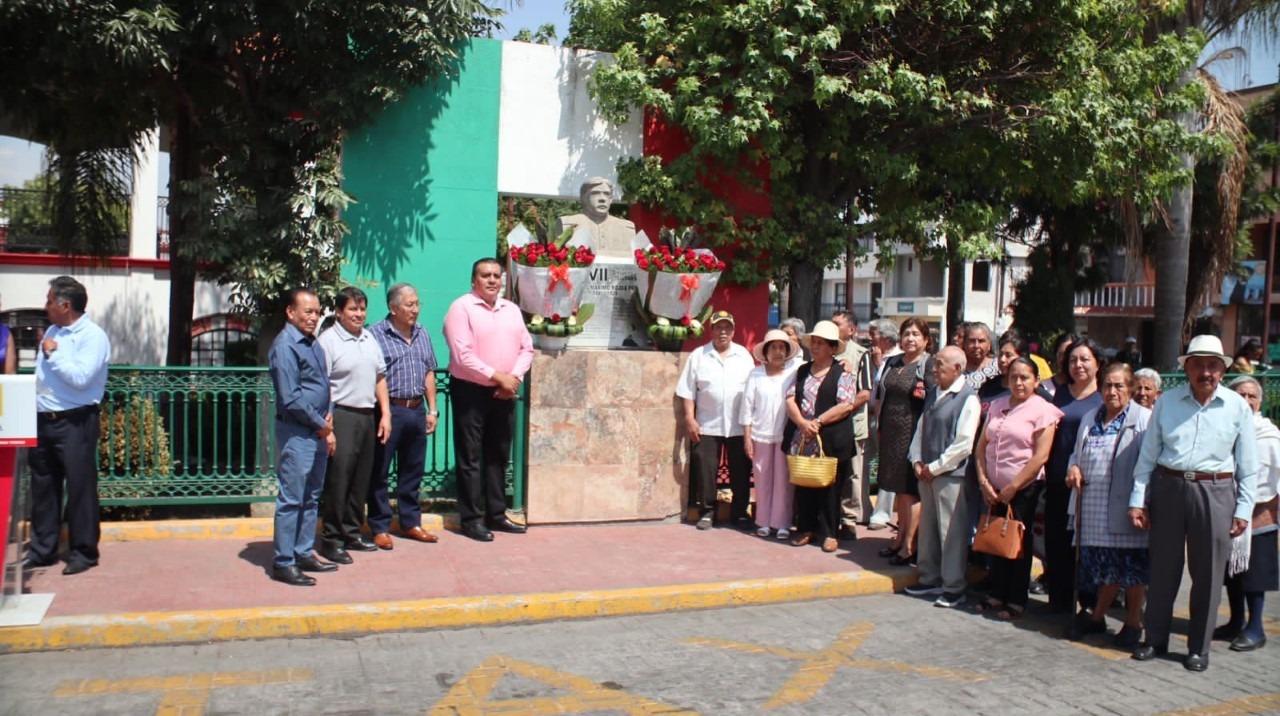 En Papalotla conmemoran el CXLII aniversario del natalicio de Máximo Rojas 