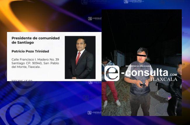 Presidente de comunidad de SPM golpea salvajemente a su director de agua potable 