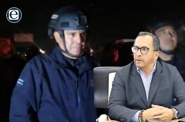 Gorilas de Ramón Celaya arrojan gas a manifestantes de Calpulalpan