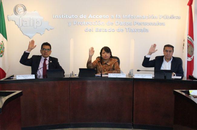 Aprueba IAIP Tlaxcala actualización de padrón de Sujetos Obligados en Tlaxcala