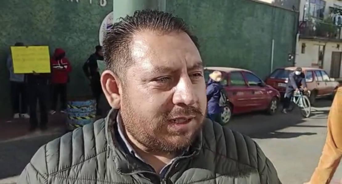Sindicalizados de Chiautempan rechazan la reestructuración del Ayuntamiento 