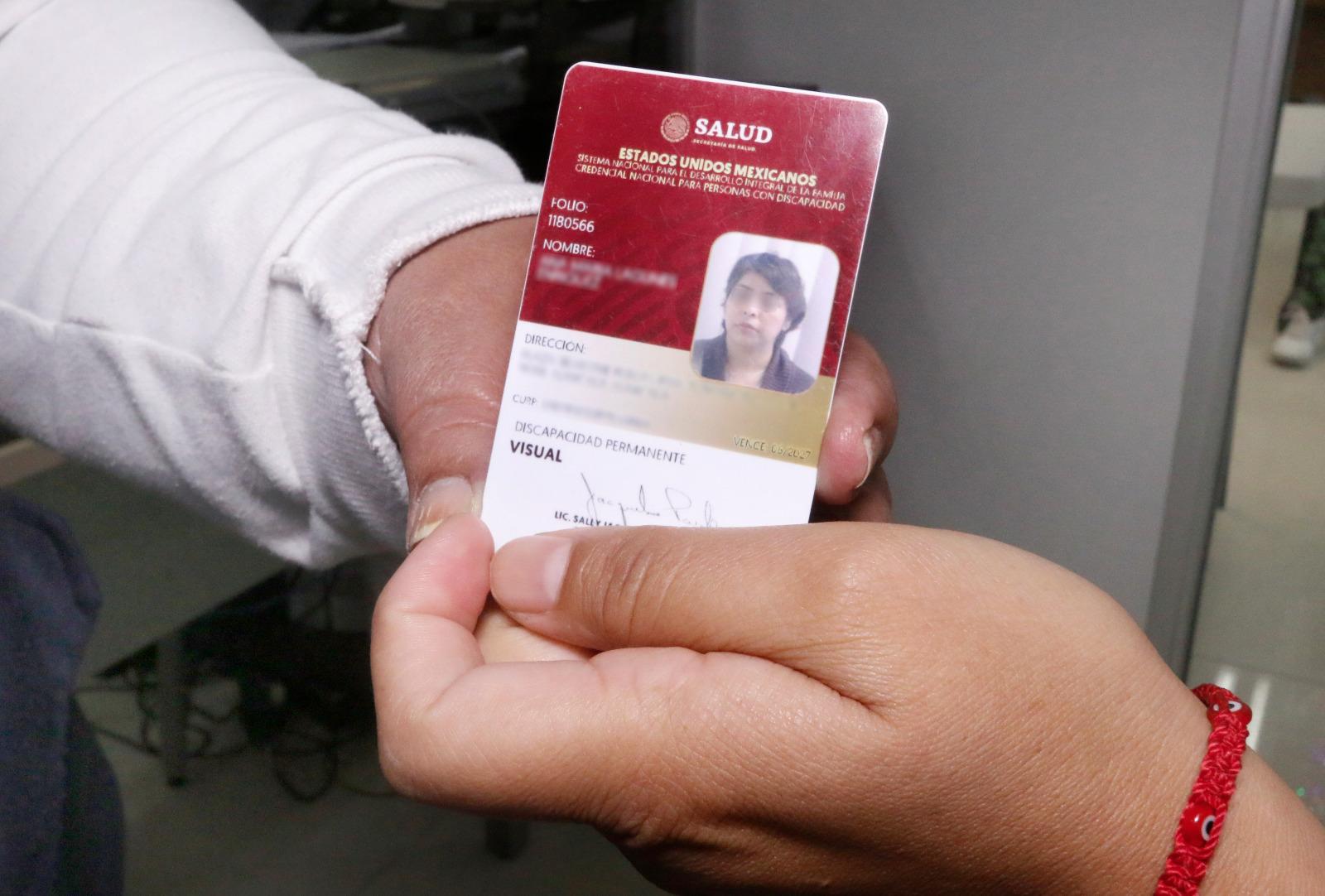 Beneficia SEDIF a 670 personas con credencial nacional para personas con discapacidad 