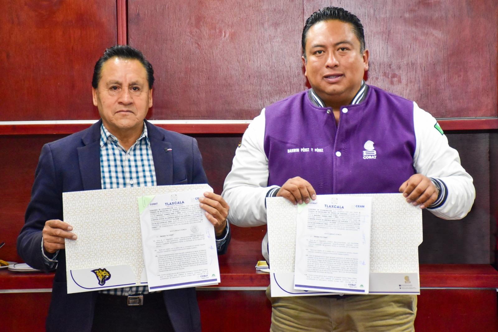 CEAM y COBAT celebran convenio de colaboración