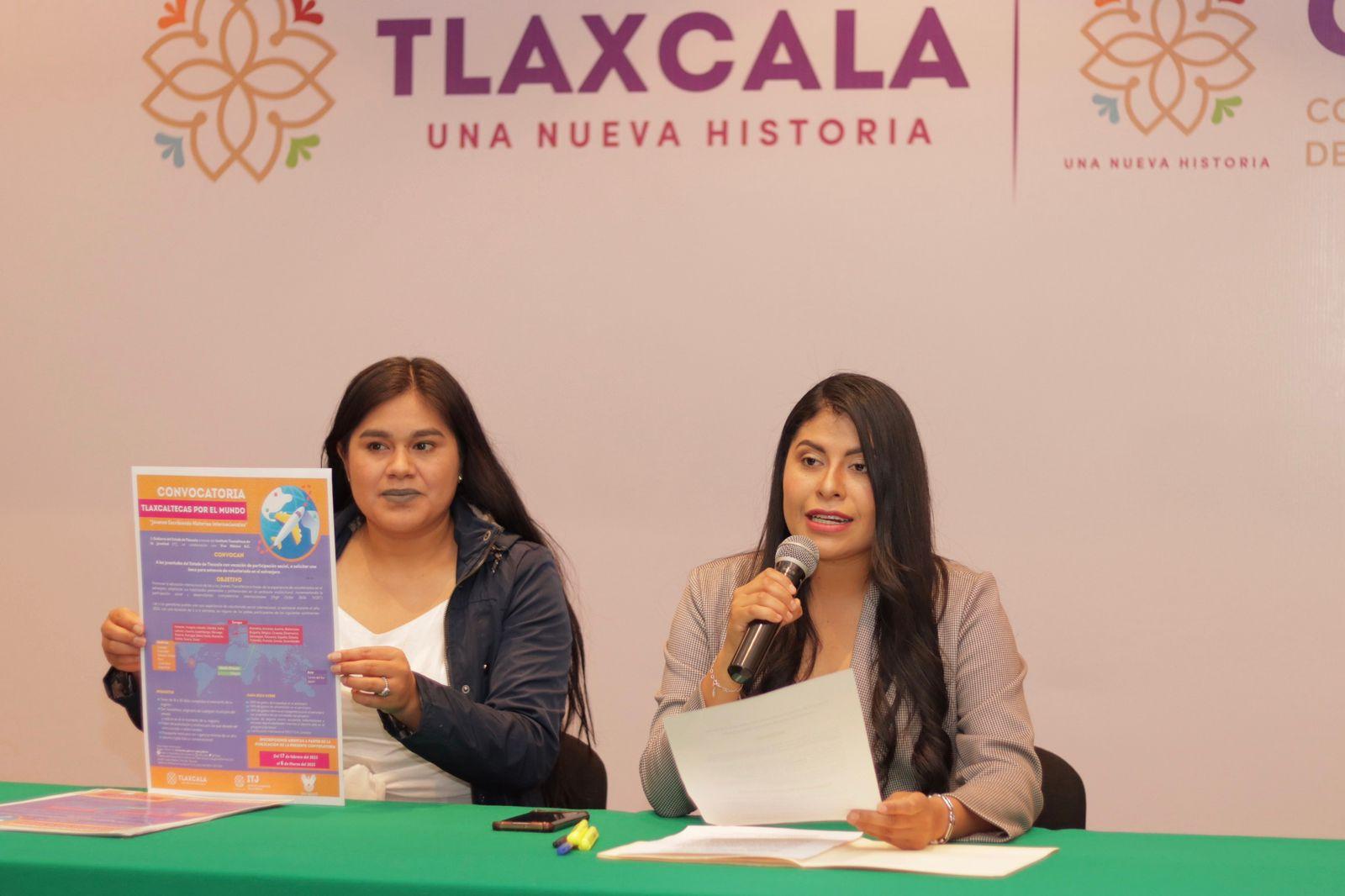 Abren convocatoria "Tlaxcaltecas por el Mundo"