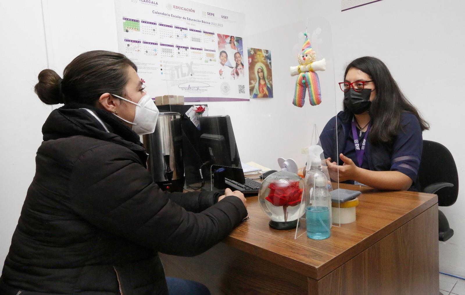 Sistema estatal DIF acompaña a mujeres víctimas de violencia familiar