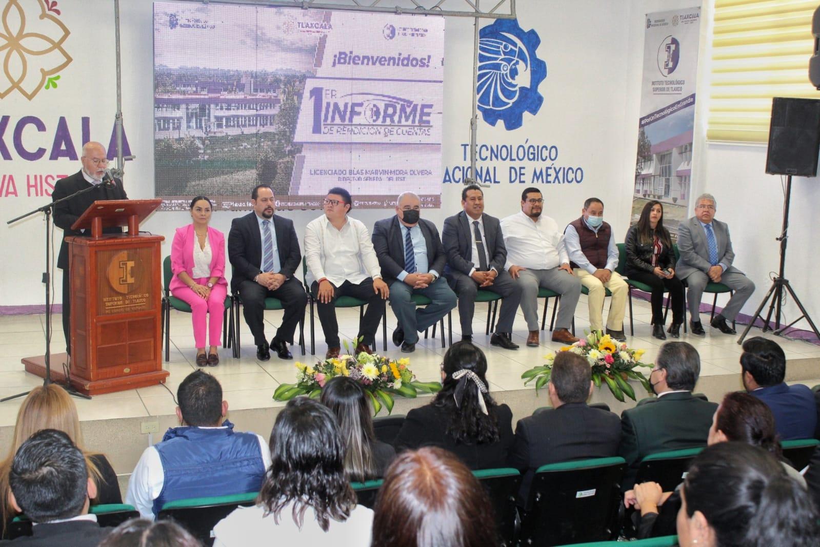 Presenta el Tecnológico de Tlaxco primer informe y rendición de cuentas