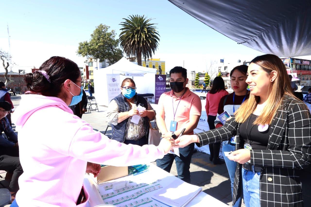 Asistieron más de 25 mil personas a las jornadas de información y servicios para atender la AVGM en Tlaxcala
