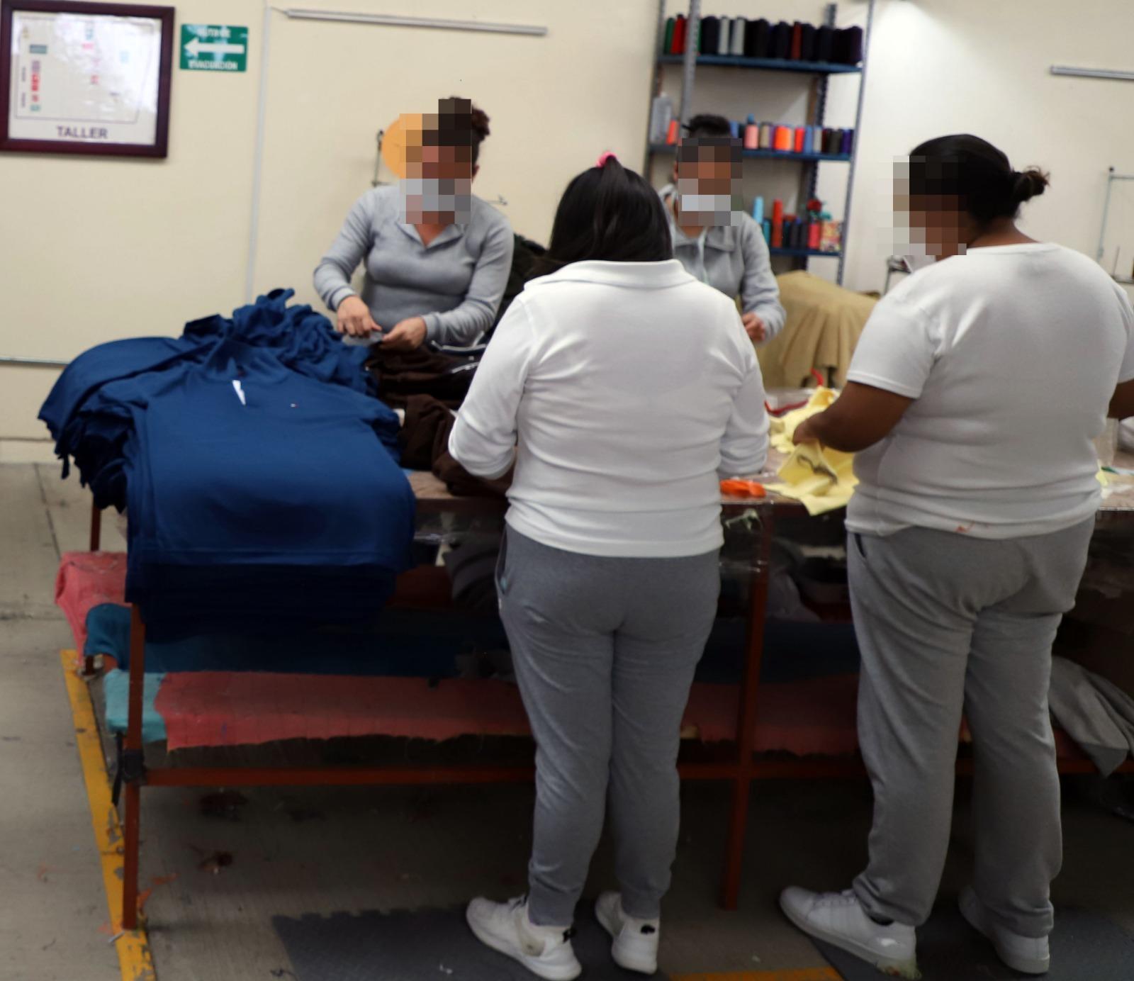 Recibe remuneración por su trabajo el 82 por ciento de PPL del Cereso Femenil
