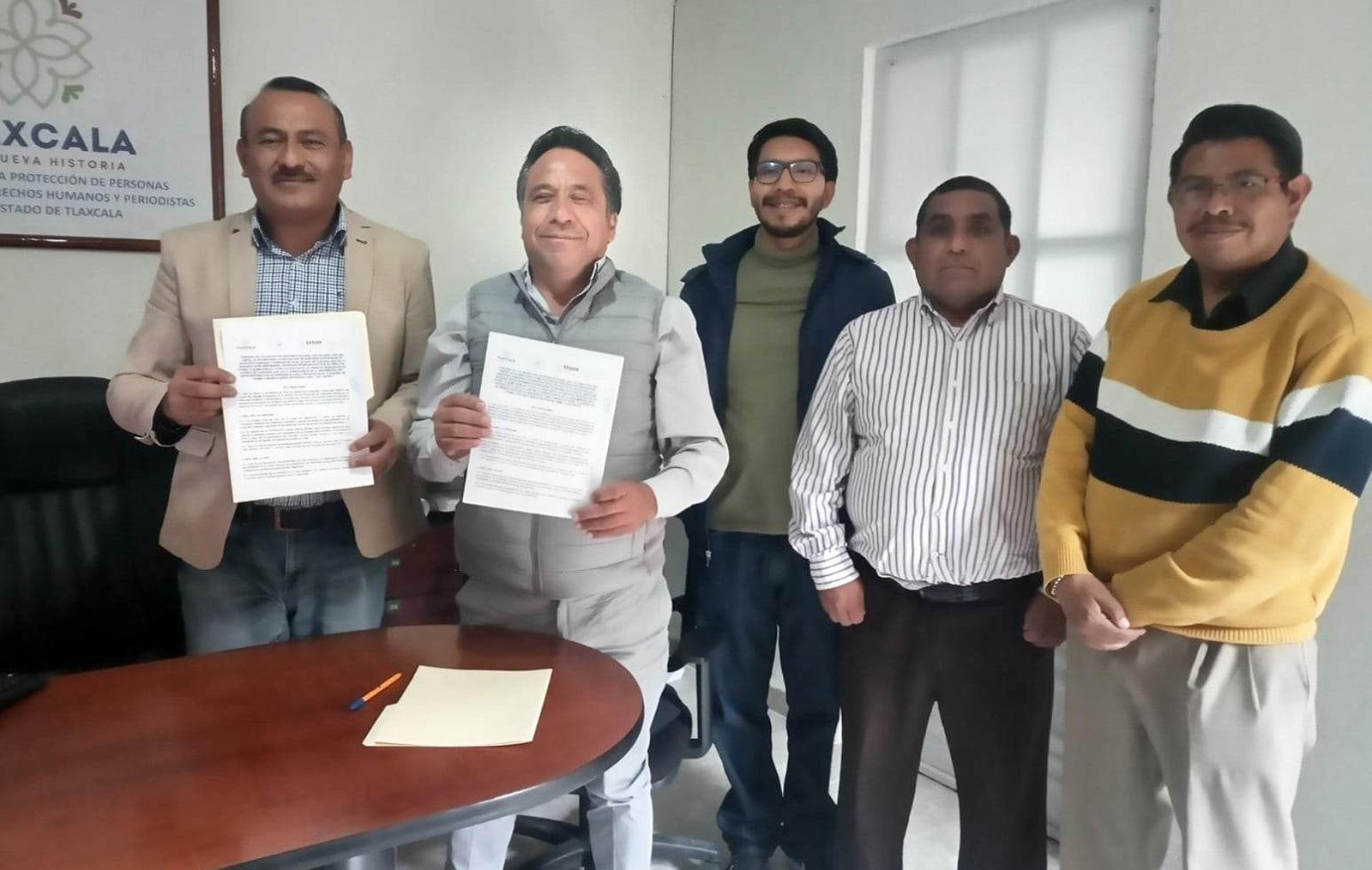 Firmó oficina local convenio de colaboración con UPET