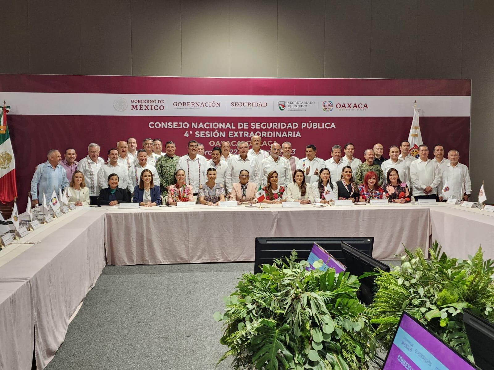 Participa SEGOB y CESESP en el IV Consejo Nacional de Seguridad Pública