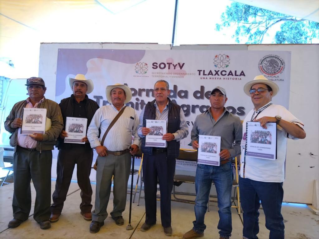 Participó secretaría de ordenamiento territorial y vivienda en jornada de trámites agrarios