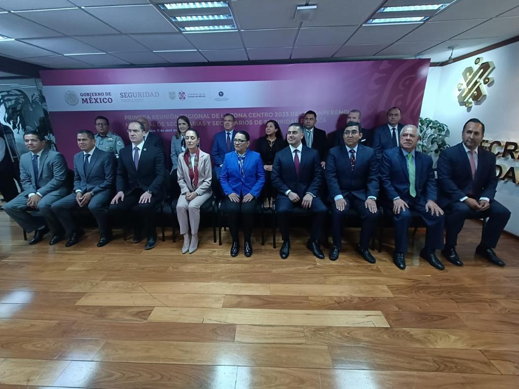 Acuerdan secretarios de seguridad ciudadana mayor coordinación para reducir índices delictivos