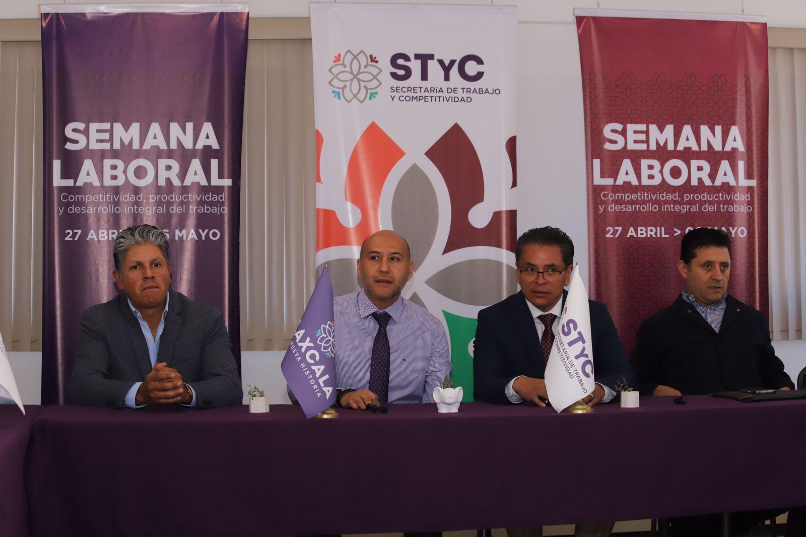 Presenta STYC semana laboral con 39 actividades dirigidas a empleadores y buscadores de empleo