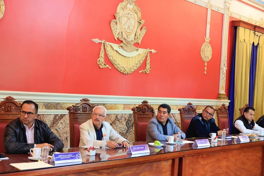 Participa presidente de Chiautempan en Mesa de Seguridad encabezada por gobernadora Cuéllar