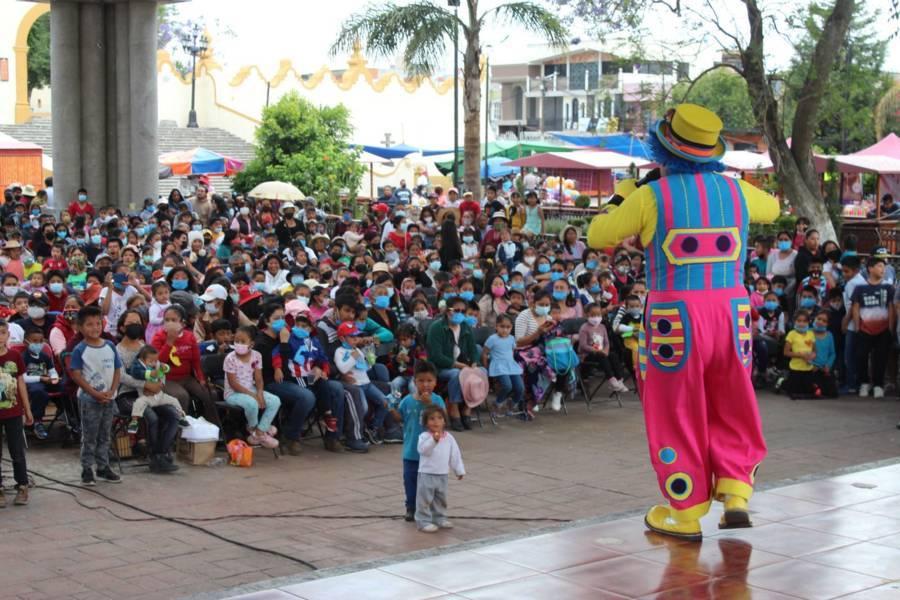 Anuncian en Contla gran Celebración del Dia del Niño