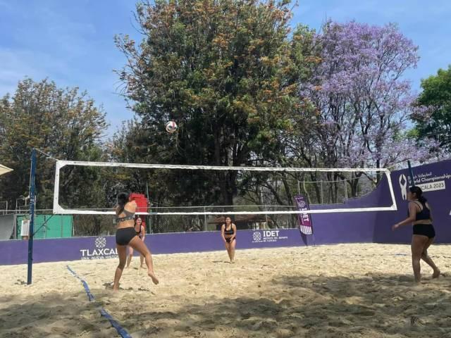 Premian en el torneo “4 Señoríos” la disciplina de voleibol de playa