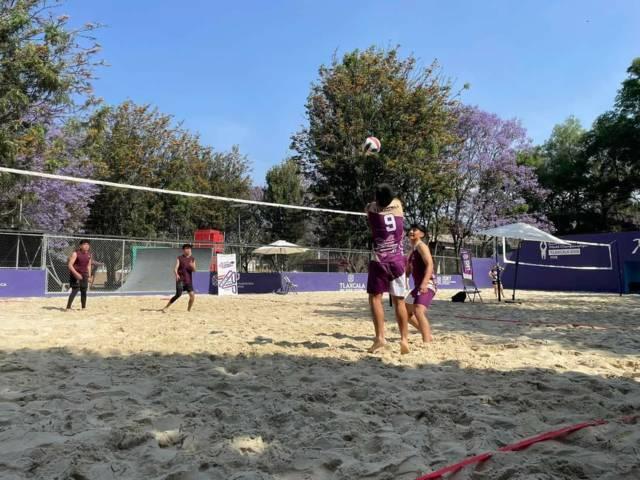 Premian en el torneo “4 Señoríos” la disciplina de voleibol de playa