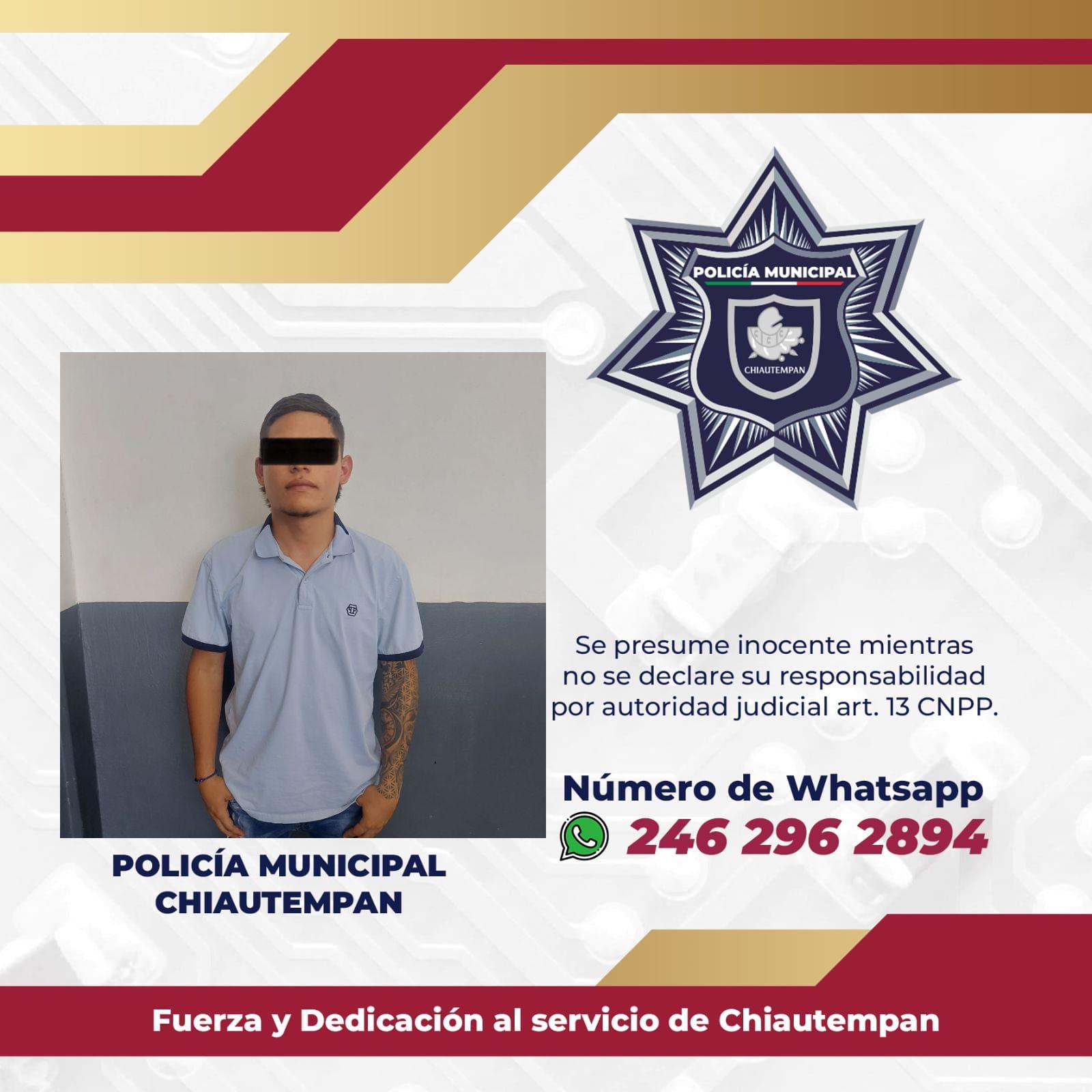 Detiene Policía de Chiautempan a sujetos por cohecho y cobro extrajudicial ilegal; dos son Colombianos