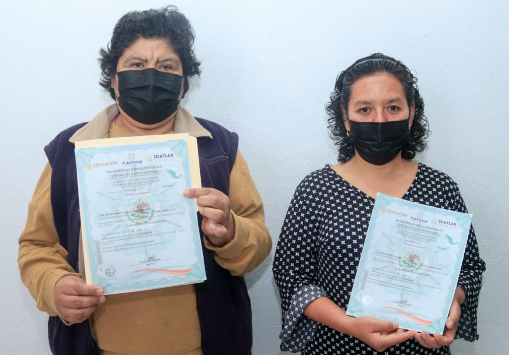 Benefició ICATLAX a madres solteras con capacitaciones y emprendimiento