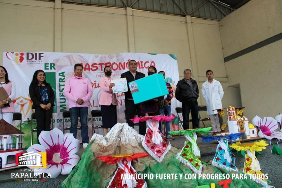 Gobierno de Papalotla impulsa la alimentación sana en instituciones educativas 