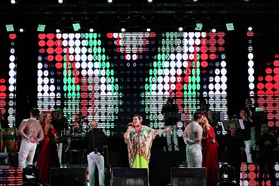 Conquista Margarita la Diosa de la Cumbia al público de la "Gran Feria Tlaxcala 2022"