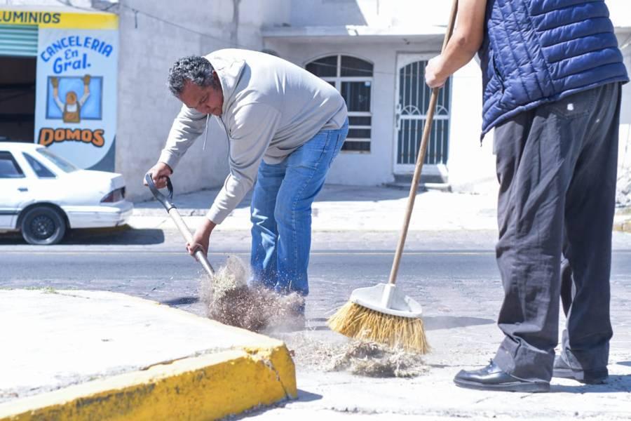 Ayuntamiento de Apetatitlán ejecuta constantes jornadas de limpieza en la región 