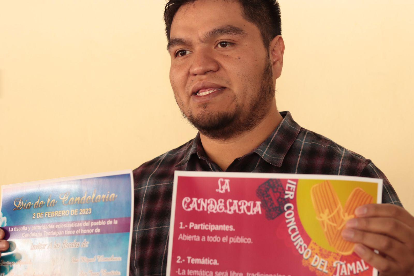 Anuncian 1er concurso del Tamal en la Candelaria Teotlalpan 