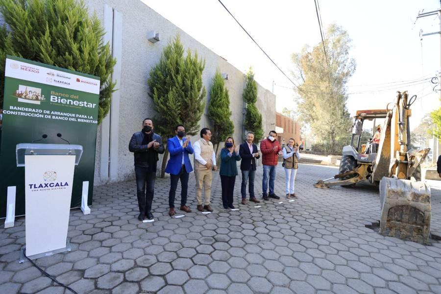 Tlaxcala, ejemplo a nivel nacional en la construcción de bancos del bienestar: Gobernadora