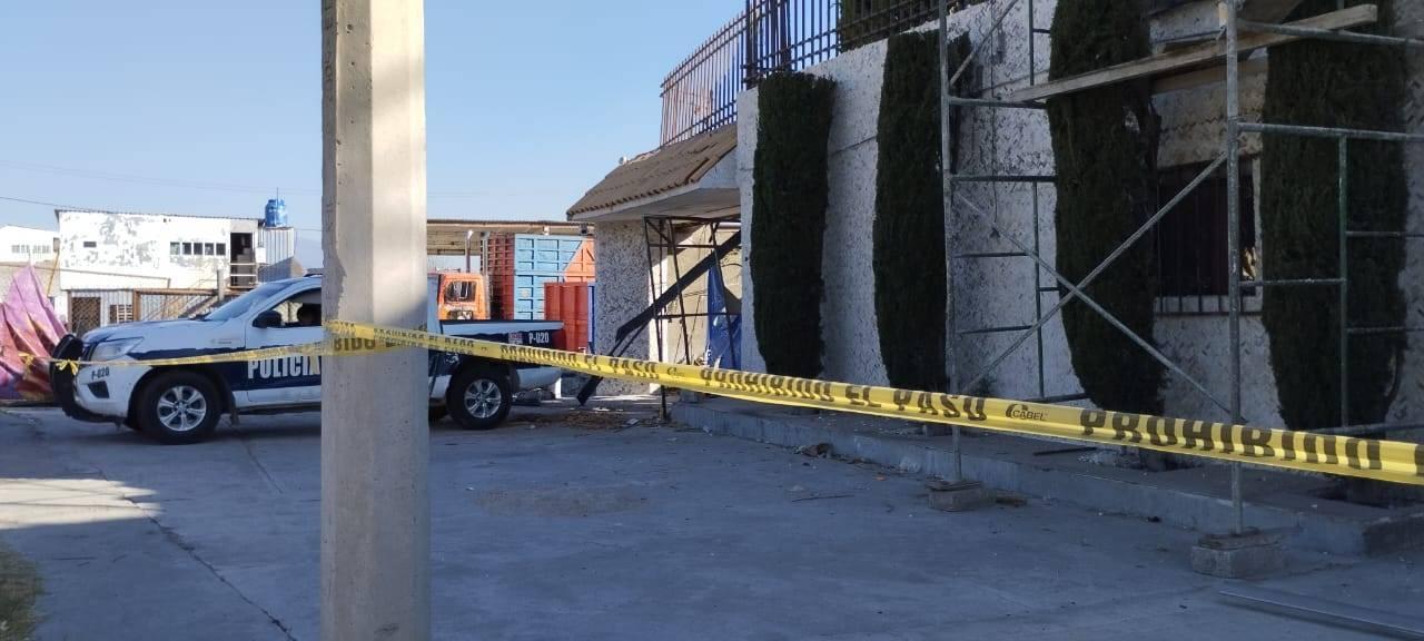Continúa custodiado domicilio que explotó el 31 de diciembre en Panotla 