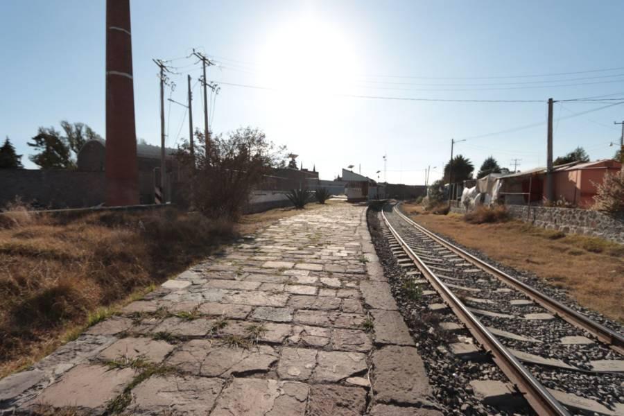 Estación de tren “San Manuel de Morcón” en Santa Cruz Tlaxcala