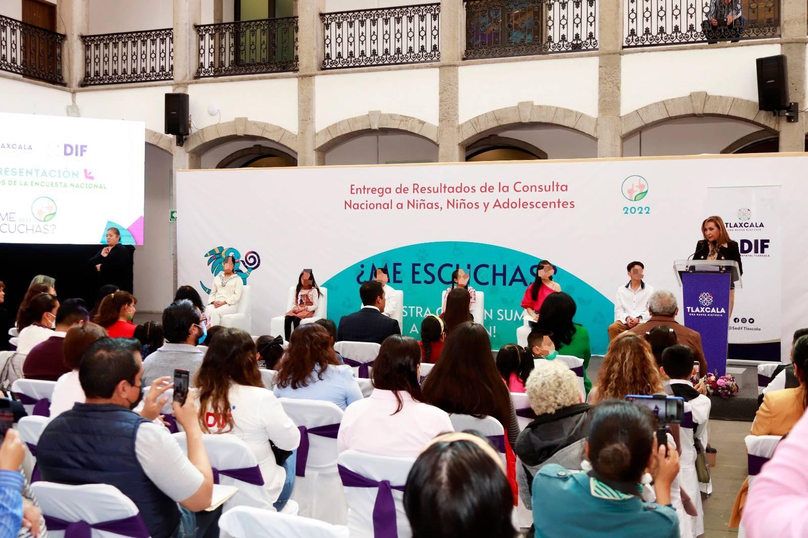 Presentan SEDIF y SNDIF los resultados de la consulta ¿Me Escuchas? 2022
