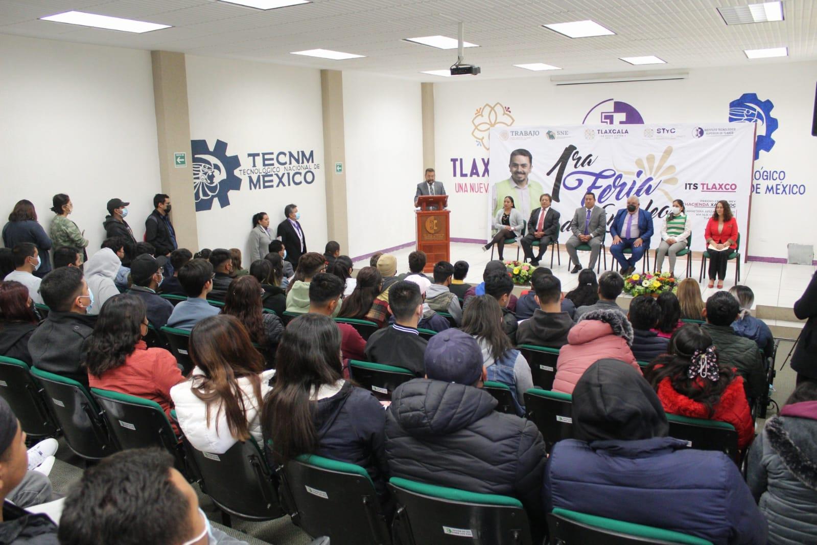 Realiza Instituto Tecnológico Superior de Tlaxco primera Feria de Empleo