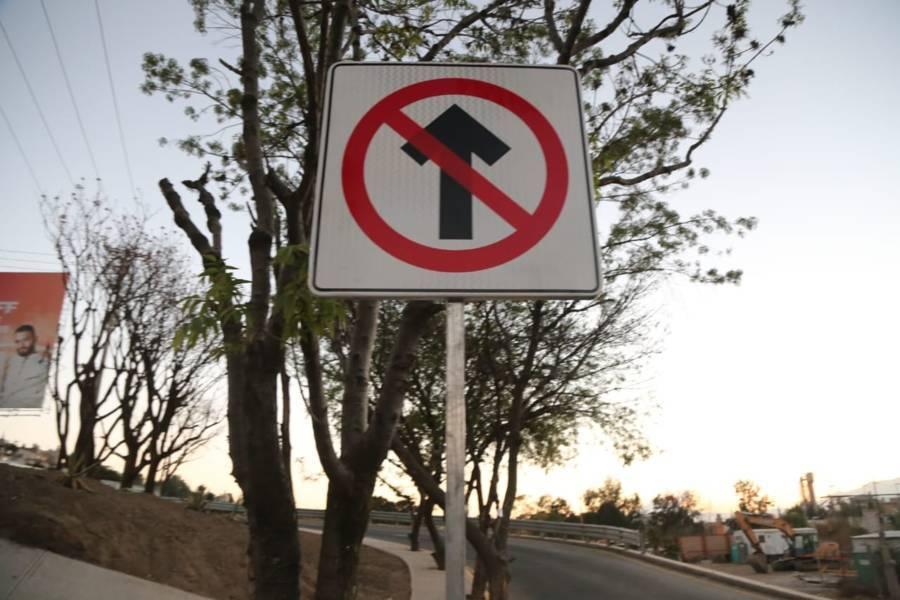 Cambia circulación de la avenida Heróico Colegio Militar en la zona del Trébol 