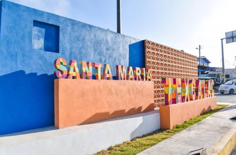 Pablo Badillo inauguró dos obras en Santa María Texcalac -  Apizaco