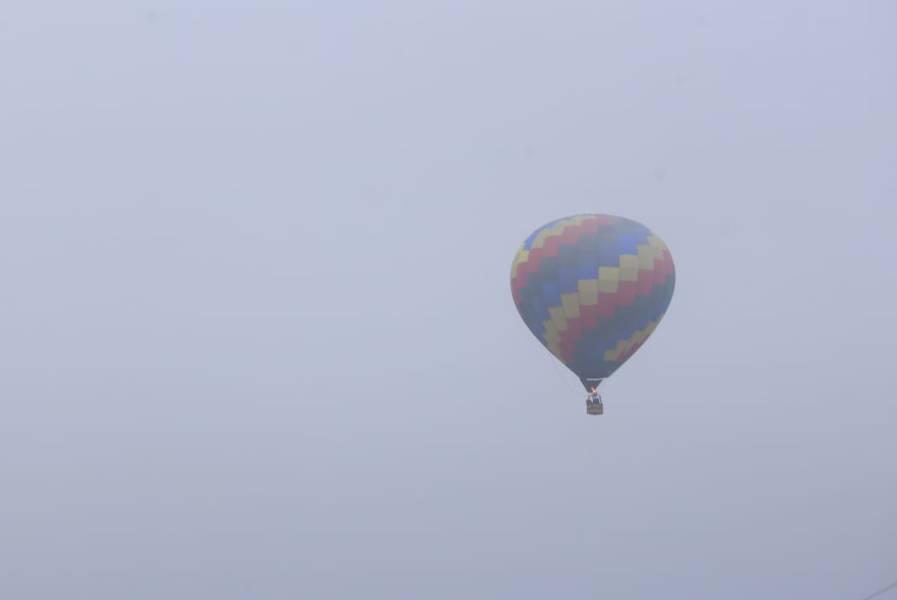 Promueven el turismo en Huamantla con el vuelo de globos aerostáticos