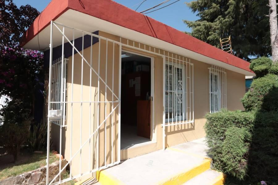 Entrega la gobernadora de Tlaxcala, obra en el jardín de niños Álvaro Obregón 
