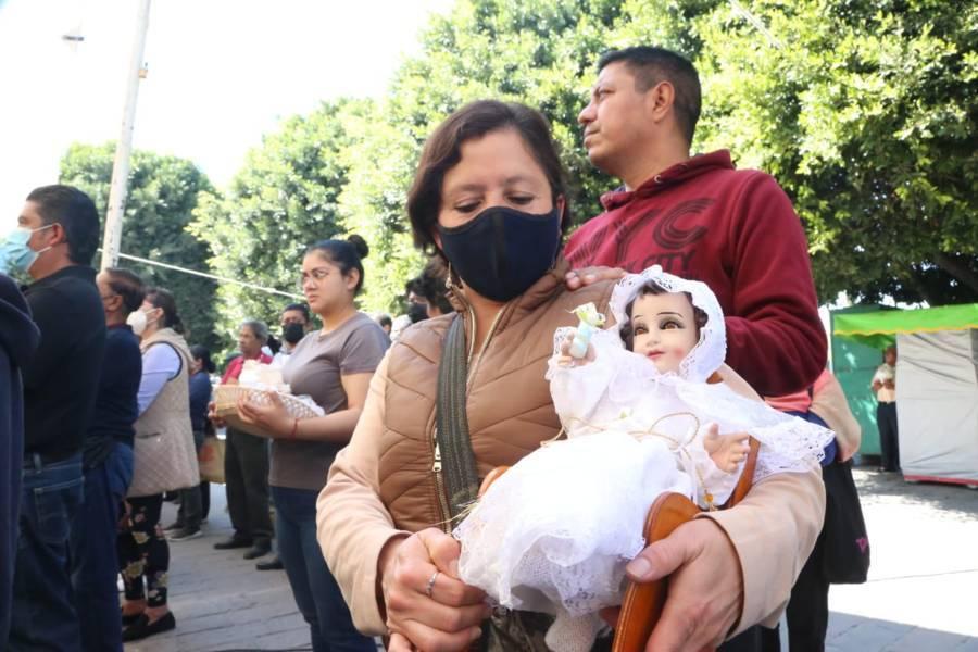 Celebran la eucaristía del Día de la Candelaria 
