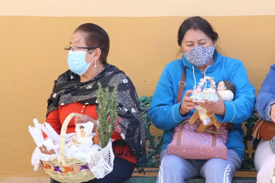 Celebran la eucaristía del Día de la Candelaria 