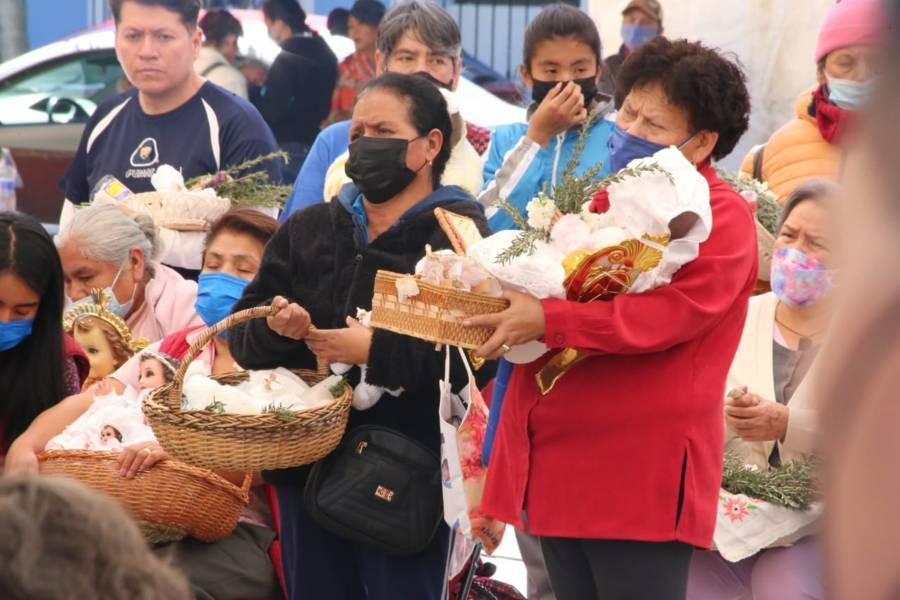 Celebran la eucaristía del Día de la Candelaria 