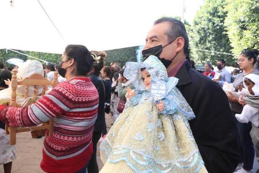 Celebran la eucaristía del Día de la Candelaria 