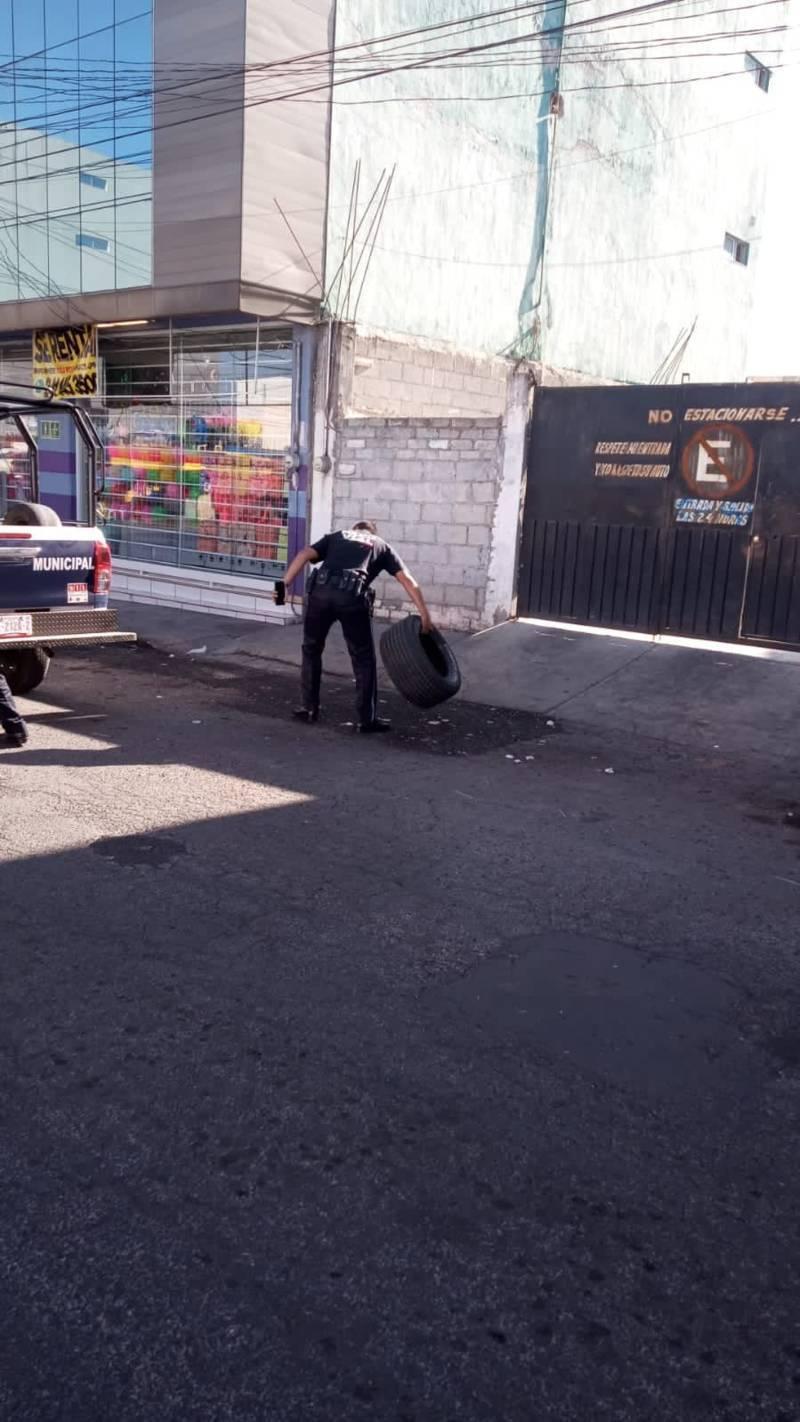 Para eficientar la movilidad, Policía de Apizaco aplica operativo "Apartado"