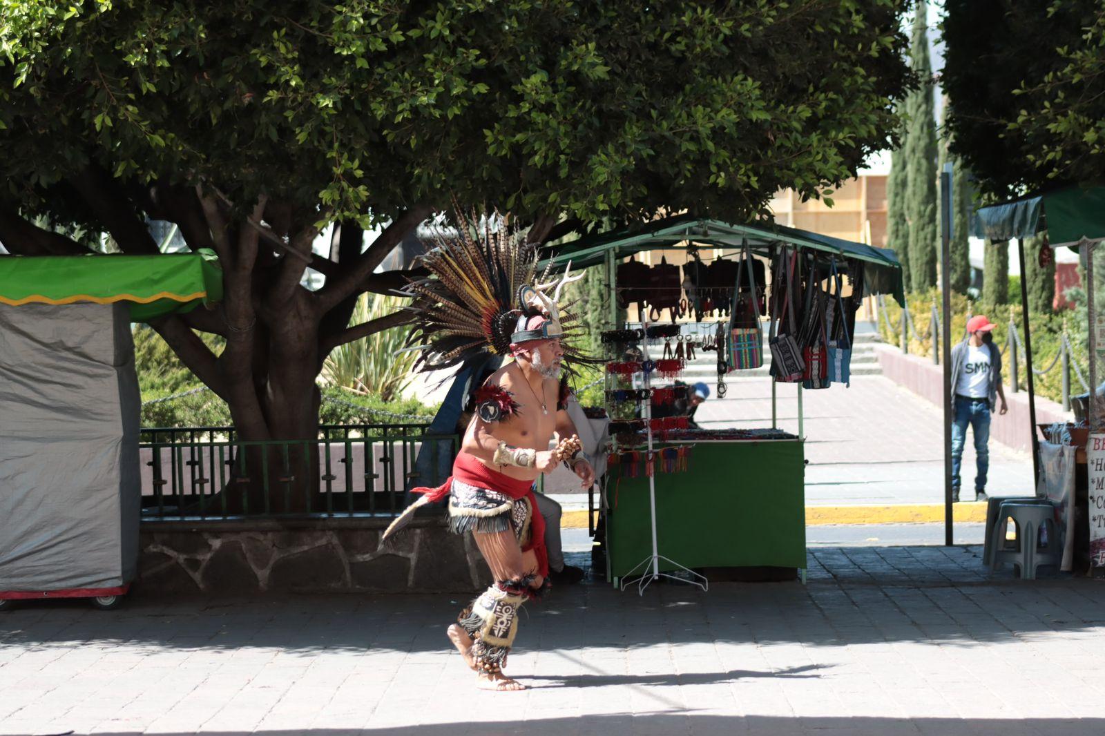 Danzantes prehispánicas en el templo de San José 