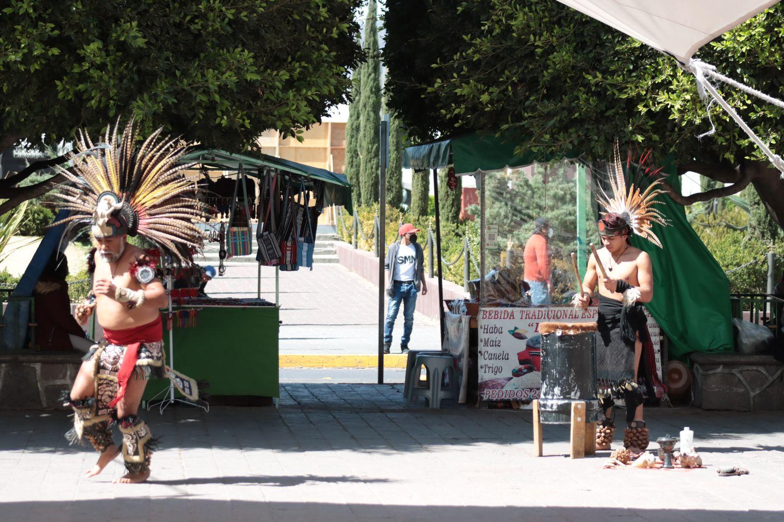 Danzantes prehispánicas en el templo de San José 