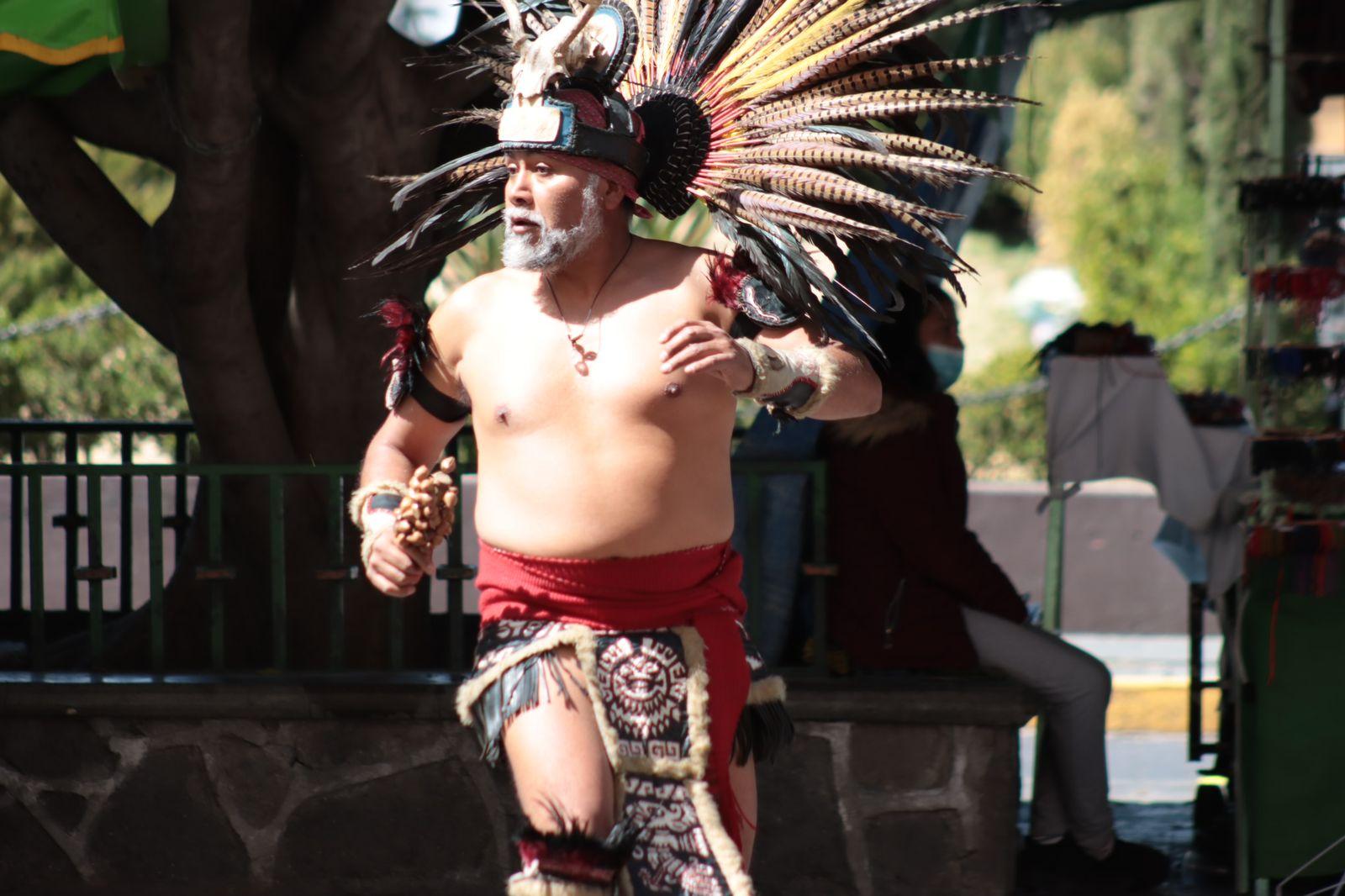Danzantes prehispánicas en el templo de San José 