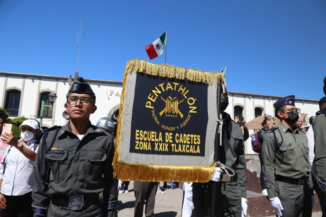 Ceremonia de abanderamiento XXIX Zona Tlaxcala del Pentatlón 